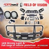 4X4FORCE Premium Armor 3 Loop Bullbar Lights for Nissan Navara D40 Thai 06-11