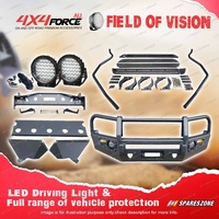 Premium Armor 3 Loop Bumper Bullbar Light Side Steps for Volkswagen Amarok 10-21