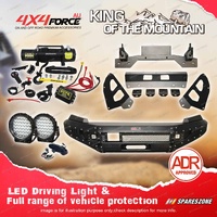 4X4FORCE Performance AP Bull bar Light Winch for Ford Ranger PX T7