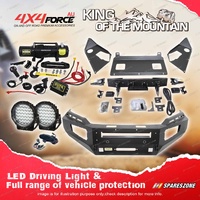 Ultimate Guard No Loop Bullbar Lights Winch for Mitsubishi Pajero Sport 19-On