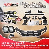 Ultimate Guard No Loop Bullbar Drive Light Winch for Mitsubishi Pajero V97 06-16