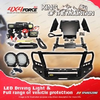 Premium Armor 3 Loop Bumper Bullbar Lights Winch for Nissan Navara NP300 D23 21+