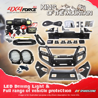 Premium Armor 3 Loop Bullbar Drive Light Winch for Mitsubishi Pajero Sport 19-On