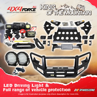 Premium Armor 3 Loop Bumper Bullbar Lights Winch for Toyota Hilux Rocoo 21-On