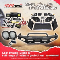 Safari Shield U Loop Bullbar Drive Light Winch for Toyota Landcruiser 100 Series