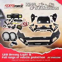 Ultimate Guard No Loop Bumper Bull Bar Light Winch for Toyota Prado 150 17-23