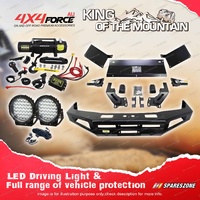 Ultimate Guard No Loop Bullbar Drive Light Winch for Toyota Landcruiser 105 Ser