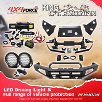 Safari Shield U Loop Bullbar Drive Light Winch for Toyota Landcruiser 200 08-15