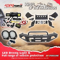 Safari Shield U Loop Bullbar Drive Light Winch for Nissan Patrol Y61 GU 05-On