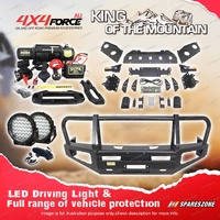 Premium Armor 3 Loop Bumper Bullbar Light Winch for Nissan Navara D40 Thai 06-11