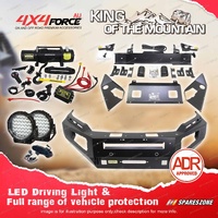 Ultimate Guard No Loop Bullbar Light Winch for Mitsubishi Triton MR 19-20