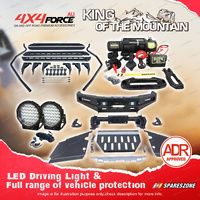 Ultimate Guard No Loop Bullbar Light Side Step Winch for Toyota Hilux Vigo 12-15