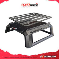 Ute Tub Canopy & 150x125cm Roof Rack Flat Platform for Toyota Hilux Revo 15-On