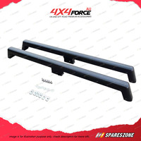 Pair 4X4FORCE Rails with Nuts and Bolts for 135x125cm Roof Rack Flat Platform