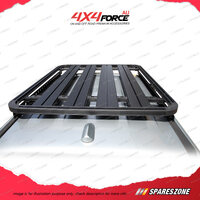 150x125cm Roof Rack Flat Platform Al-Alloy Heavy Duty for LDV T60 Dual Cab