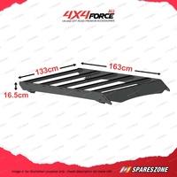 163x133x16.5cm AeroForce Aluminium Roof Rack Flat Platform for BYD Shark 2025