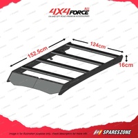 152.5x124 AeroForce Aluminium Roof Rack Flat Platform for Mitsubishi Triton MV