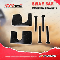 4X4FORCE Aluminium Sway Bar Mounting Brackets for Toyota Hilux Revo 15-on