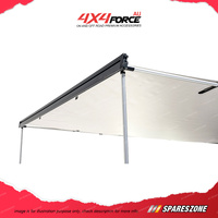 4X4FORCE 2.5mx2.5m Semi Automatic Side Awning Universal Cars 4WD Waterproof