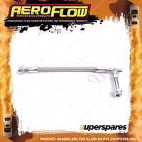 Aeroflow Carburettor Inlet Rail Kit -6AN suit Holley Dual Fuel Line Silver