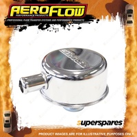 Aeroflow Brand Chrome Valve Cover Breather Push In With 5/8" Spout