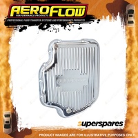 Aeroflow Chrome Transmission PAN for Holden Th400 Deep PAN With Drain Plug