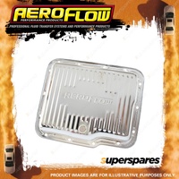 Aeroflow Chrome Transmission PAN for Holden Powerglide Deep PAN With Drain Plug