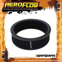 Aeroflow Brand Round Air Filter 9" X 2-3/4" Washable Cotton Element