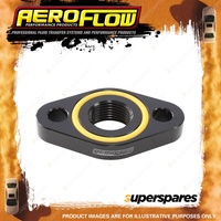 Aeroflow Turbo Drain Adapter -10 AN ORB Outlet 52.4mm Bolt Centre