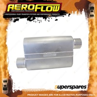 Aeroflow 3" Offset / Offset Muffler 13" Length 10" Width 4-1/4" H