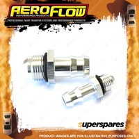 Aeroflow Brand Replacement Fittings for Ls Power Steering Tank Silver