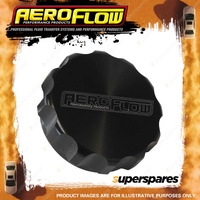 Aeroflow Brand 63.5mm 2-1/2" Billet Alloy Filler Cap Black Finish
