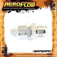 Aeroflow Check Valve Inline -12 To -8Ansilver / One Way Valve Stepped