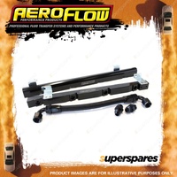 Aeroflow Brand Billet EFI Fuel Rails Black for Holden 304-355 Efi V8