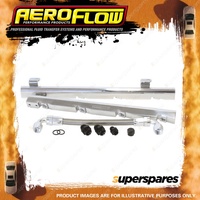 Aeroflow Billet EFI Fuel Rails Polished for Holden 304-355 Efi V8
