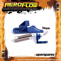 Aeroflow Brand Billet Return Spring Assembly 4150 Style Blue Finish