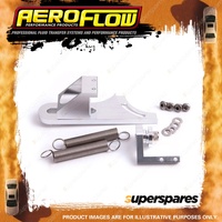 Aeroflow Brand Billet Return Spring Assembly 4150 Style Silver Finish