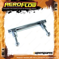 Aeroflow Adjustable Fuel Log Bg Holley Chrome 1 & 2 Metering Bloc