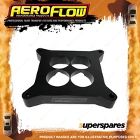 Aeroflow 1" Tapered High Velocity Carburettor Spacer for 4500 Style Flange Black