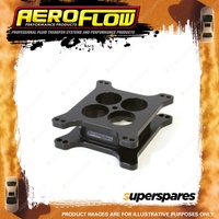 Aeroflow 2" Tapered High Velocity Carburettor Spacer Black Finish