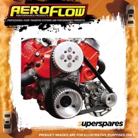 Aeroflow Low Mount Alternator Bracket Chrome With Long Water Pump AF64-4010