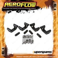 Aeroflow Chev Ls1 / Ls6 Coil Mounts Billet Relocation Brackets AF64-4032BLK