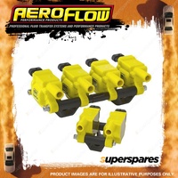 Aeroflow Brand Billet Ls2/Ls3/Ls7 Coil Relocation Kit Black Finish