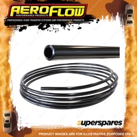 Aeroflow Aluminium Fuel Line 6.35mm 1/4" 7.6M / 25Ft Length Roll Black