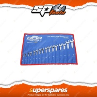 888 Series 16Pcs Combination ROE Spanner Set - Metric Wrench Cr-V Steel