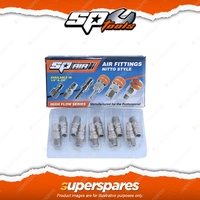 SP Tools Scorpion 10Pcs 1/4" Male Plug Box - Nitto Style Resistant and Durable
