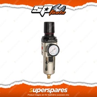 SP Tools 1/2" Filter Regulator - 40 Series Body 4000L/min Rated Flow Durable