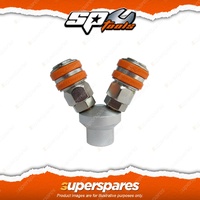 SP Tools Scorpion 1/4" Female Thread Two Way Coupler - Nitto Style Durable