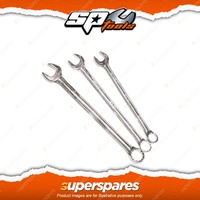 SP Tools 3Pcs Combination ROE Spanner Set - Jumbo Metric Wrench Cr-V Steel