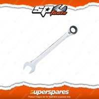 SP Tools Gear Drive ROE Quad Drive Spanner - 15mm Metric 15 Degree Offset Cr-V